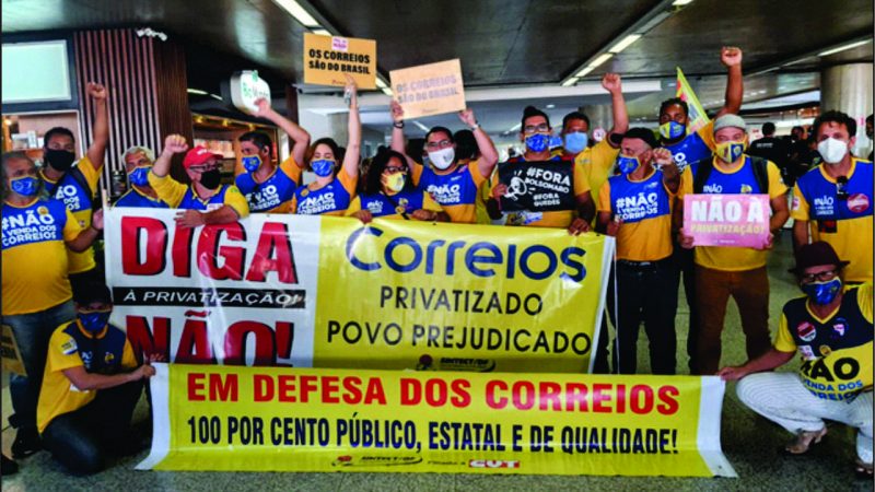 SINTECT-RS presente nas lutas em Brasília