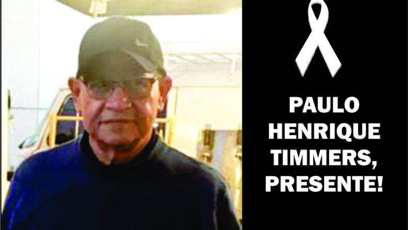 Nota de pesar: Paulo Henrique Timmers