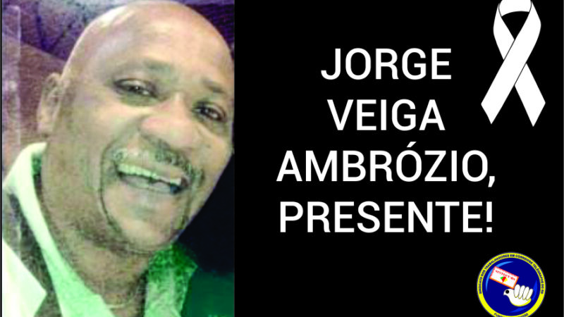 Nota de Pesar: Jorge Veiga Ambrózio