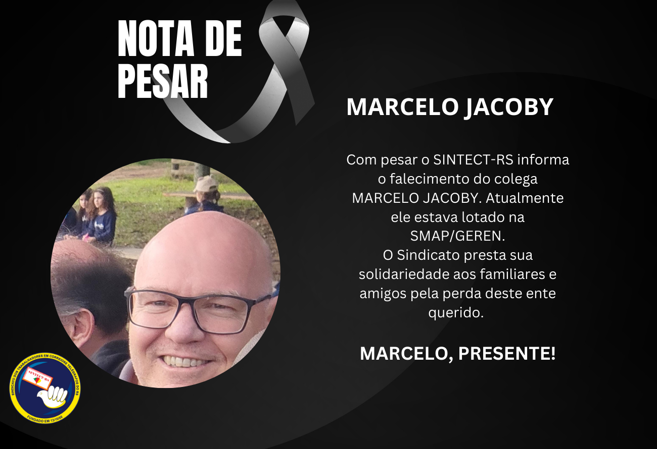 Nota de Pesar: Marcelo Jacoby