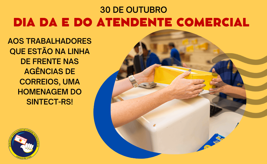 PARABÉNS A TODAS E TODOS OS ATENDENTES COMERCIAIS!