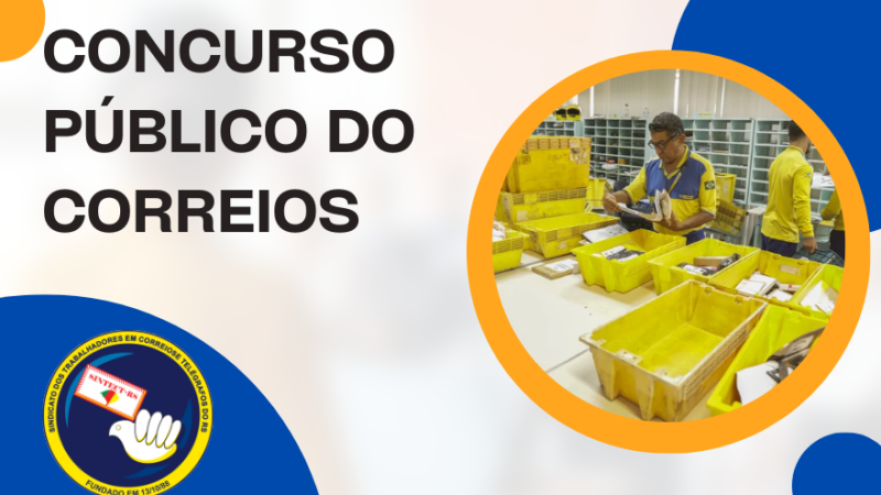 Domingo, dia 15, mais de 1,7 milhão de pessoas prestarão concurso para o Correios