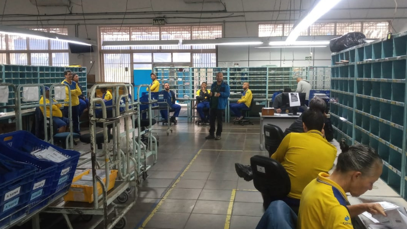 Sindicato visita o CDD Vila Jardim
