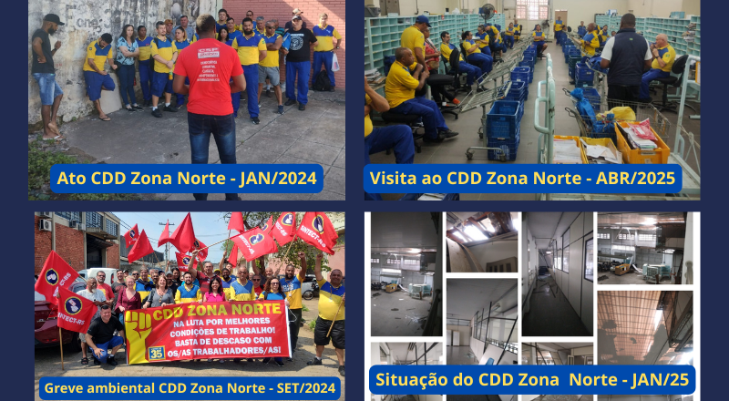 CDD ZONA NORTE: agora é greve