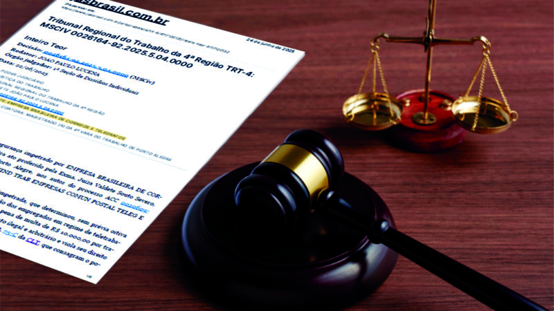 ECT obtêm decisão judicial que afeta TeleTrabalho no RS