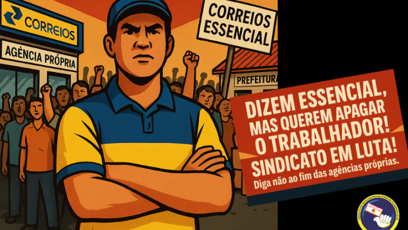 Superintendência estadual dos CORREIOS do RS vão fechar 45 unidades do estado  Coloca esse título por favor