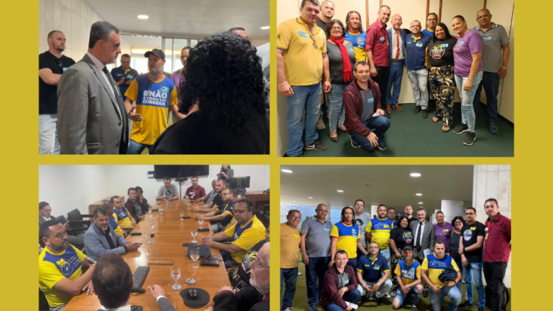 Comando dos trabalhadores do Correios atua em Brasília para enfrentar crise e defender a estatal