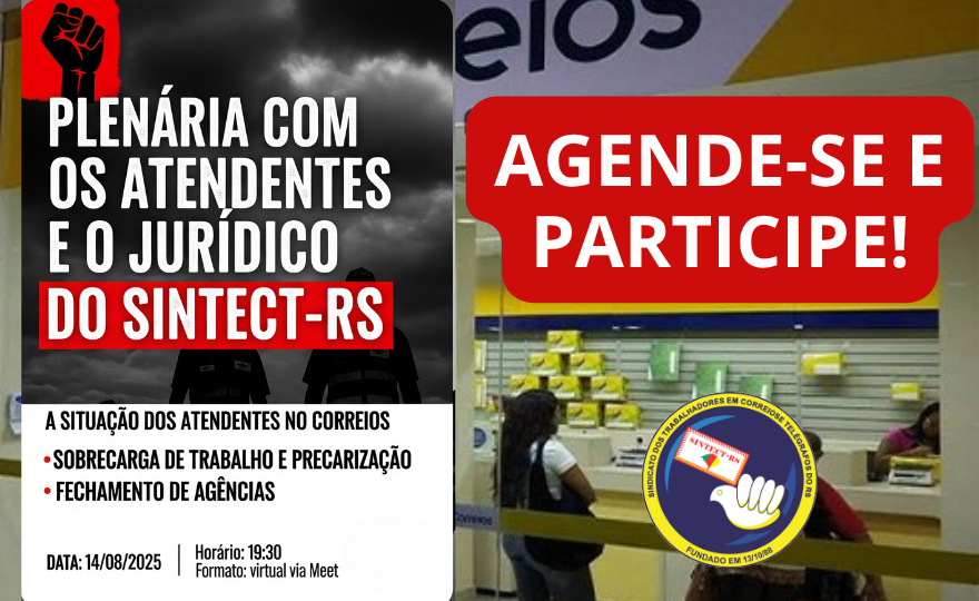 ATENÇÃO, ATENDENTES DO CORREIOS!