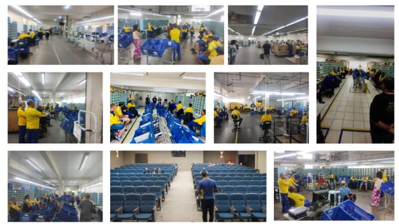 SINTECT-RS segue mobilizando a categoria com setoriais em diversas unidades