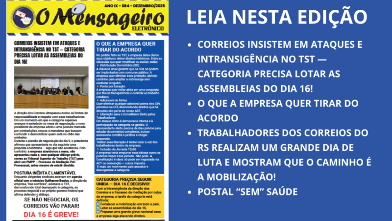 MENSAGEIRO EXPRESSO 84