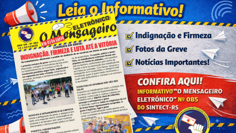 📢 MENSAGEIRO ELETRÔNICO 85