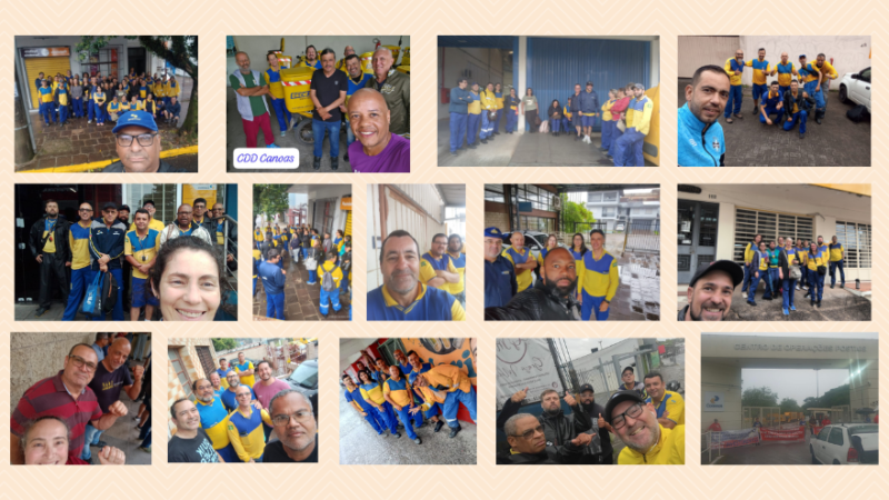 RS PARALISA E DÁ UM RECADO À EMPRESA: ATAQUES A DIREITOS SERÃO RESPONDIDOS COM MOBILIZAÇÃO!