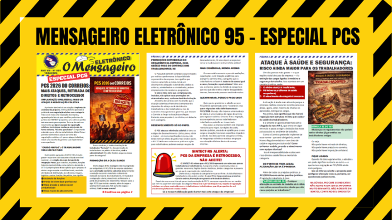 Mensageiro Eletrônico 95 – Especial PCS