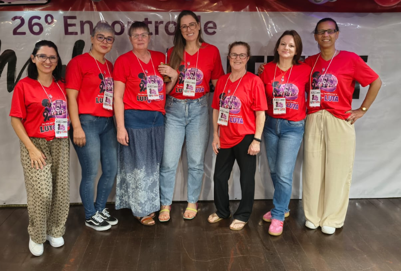 SINTECT-RS REPRESENTADO NO 26º ENCONTRO DE MULHERES E 38º CONREP