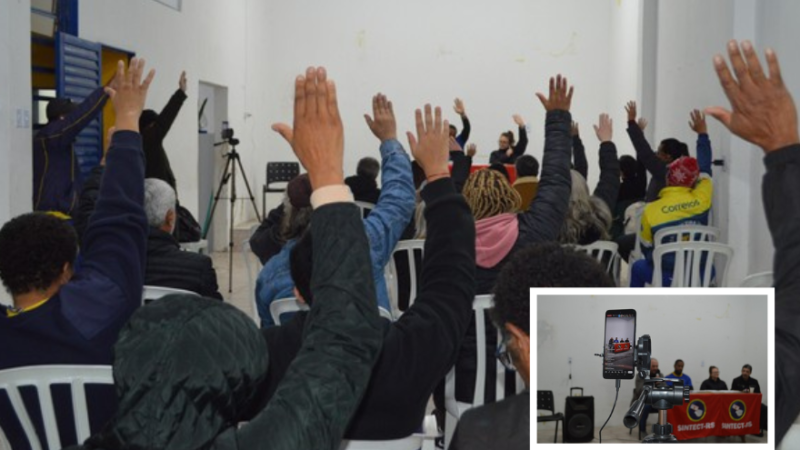 TRABALHADORES/AS DOS CORREIOS DO RS REJEITAM PROPOSTA VERGONHOSA E APROVAM ESTADO DE GREVE