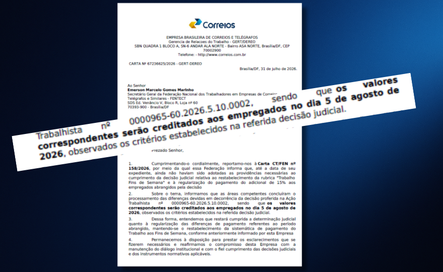 ADICIONAL DE 15%: PAGAMENTO SERÁ DIA 5 DE AGOSTO