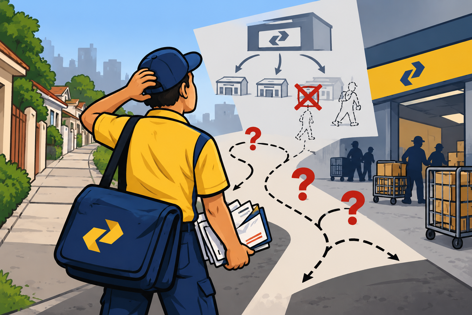 CORREIOS ACELERAM IMPLANTAÇÃO DOS SDs SEM ESCLARECER O FUTURO DAS UNIDADES E DOS TRABALHADORES