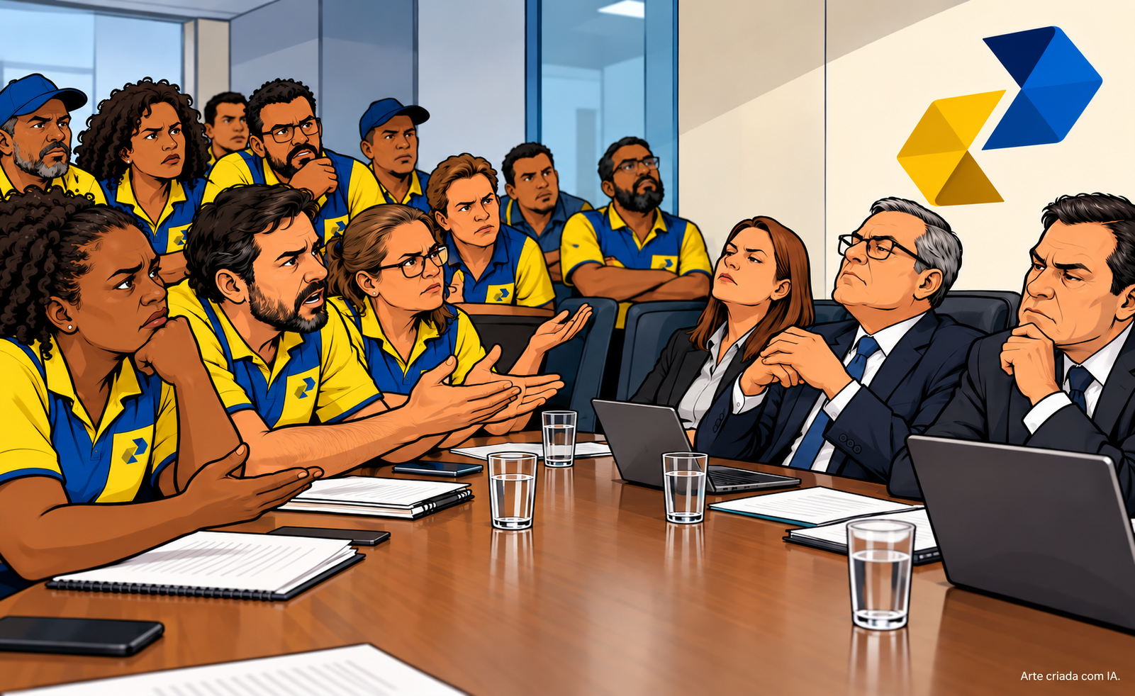 CORREIOS CONVOCAM REUNIÃO, MAS NÃO APRESENTAM PROPOSTAS CONCRETAS PARA OS PROBLEMAS DA CATEGORIA
